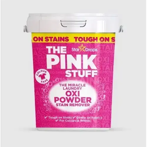 Détachant En Poudre Oxi Miracle Pourlinge, spécialement conçu Pour les couleurs.