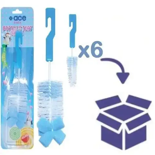 Lot De 2 Brosses De Nettoyage Pour Biberons Et Tétines