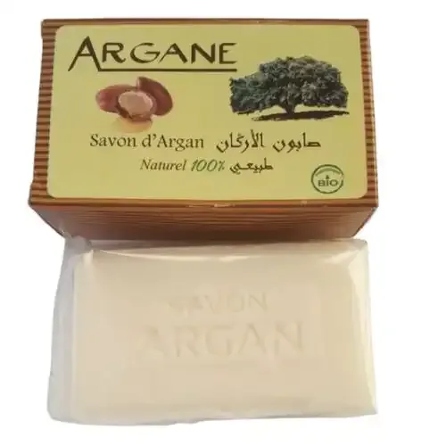 Lot De 3 Savons Naturels À L'huile D'argan - 80 G