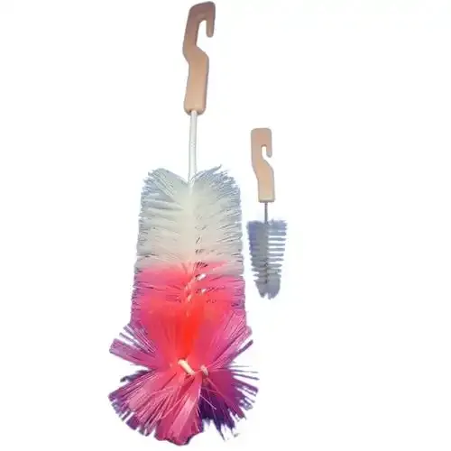 Set De 2 Brosses De Nettoyage Pour Biberons Et Tétines
