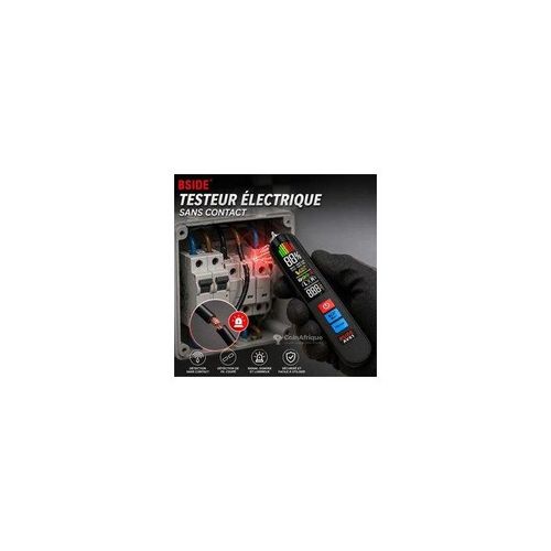 Stylo Testeur De Tension Professionnel Rechargeable Avec Écran Numérique
