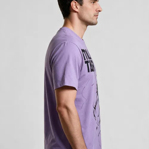 T-shirt Imprimé Militari Violet