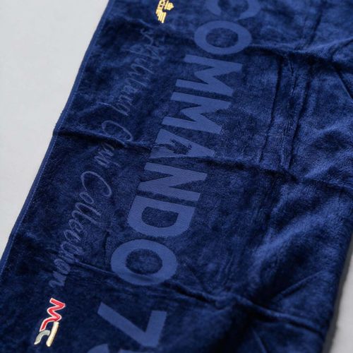 Serviette De Plage Militari Club Bleu Marine