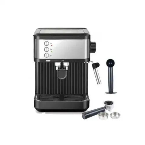 Machine À Café Expresso Koln Mk-818 1,8l Blanc Et Bois