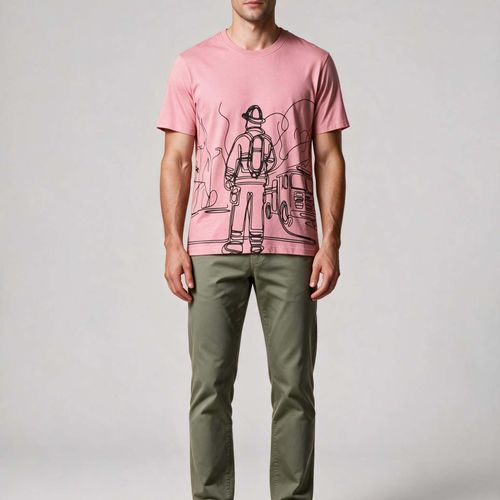 Pantalon Chino C75 Vert Olive