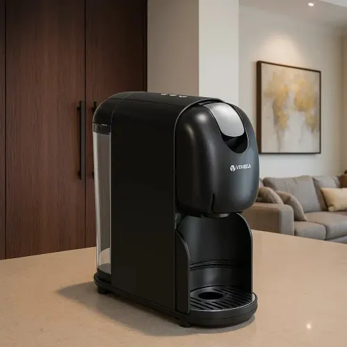 Machine À Café Multi-capsules 3 En 1  Tc28al Noir