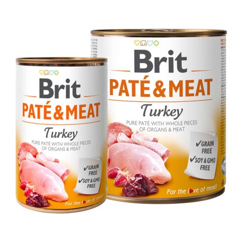 Brit Paté And Meat – Turkey (dinde)