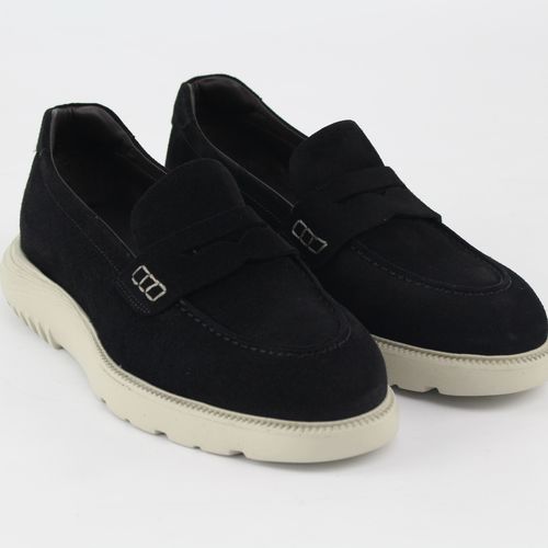 Rêve dun Jour LYAM Mens Loafers - velvety finish - Black
