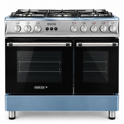 Cuisinière À Gaz Fsg-90-en 5 Feux Inox 90 Cm