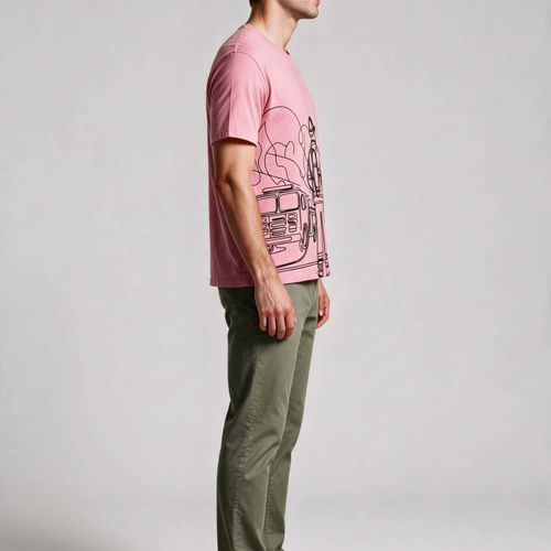 Pantalon Chino C75 Vert Olive