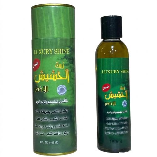 Huile de Cannabis Verte Régénérante – Soin Intense pour Cheveux