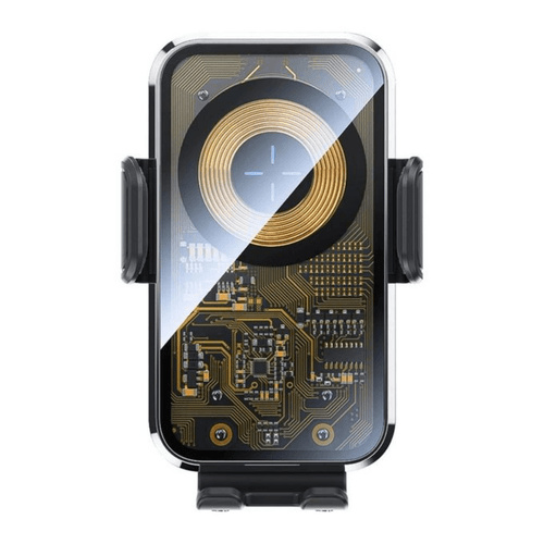Support de téléphone à serrage automatique à charge rapide, 15W, grille daération