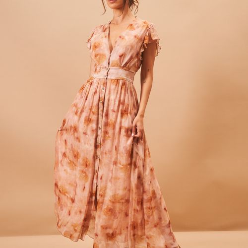 Robe Yasmine Voile Imprimée