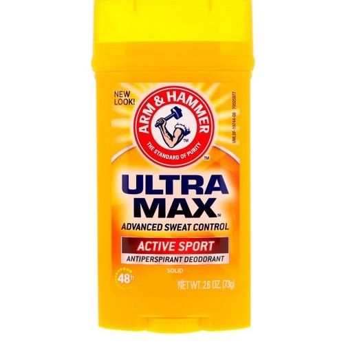 UltraMax, Solid Antiperspirant Deodorant, Active Sport - 73g
