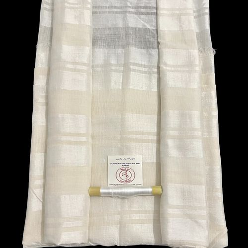 Tissu Bzioui en laine et soie 