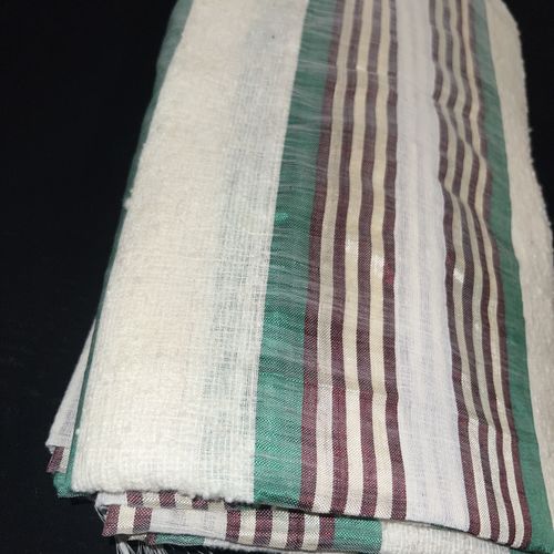 Tissu Bzioui prestige – Bande centrale texturée