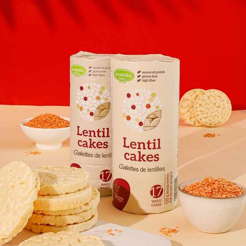 Galettes de Lentilles Sans Gluten Lestello 135g