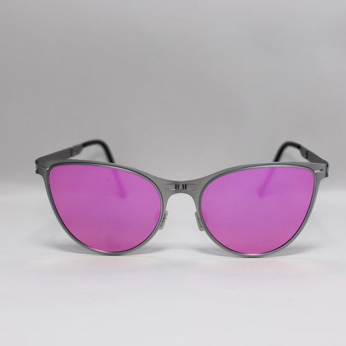 Scarlett / Brush Silver / Pink Miror