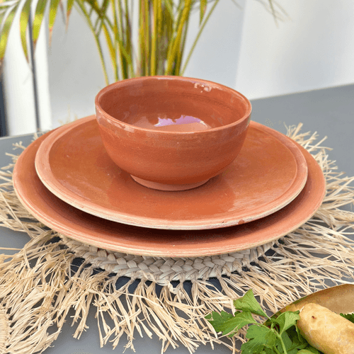 Assiette Terracota Simple 