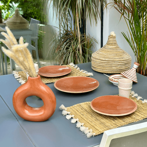 Assiette Terracota Simple 