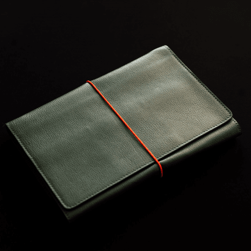 Le carnet de bord A5 Cuir Lisse