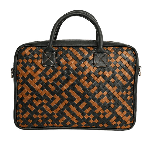 Sac à bandoulière en cuir Vintage Tan – Crossbody marocain artisanal