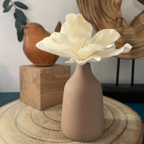 MANA CHOCO- VASE DIFFUSEUR EN CÉRAMIQUE