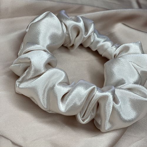chouchou en satin de soie