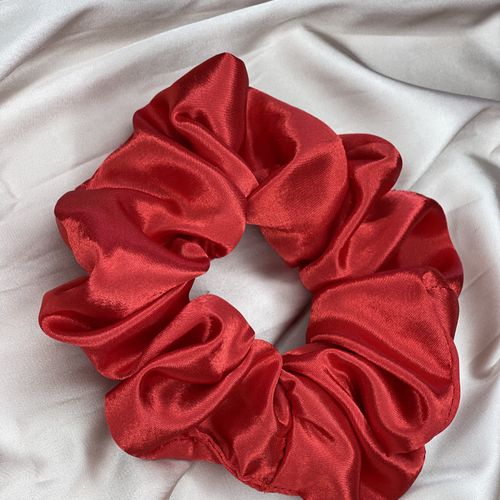 chouchou en satin de soie