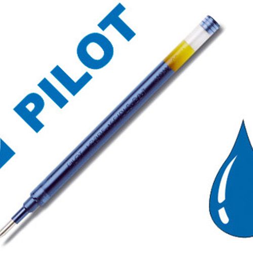 Recharge stylo Pilot G-2 Bleu Pointe fine