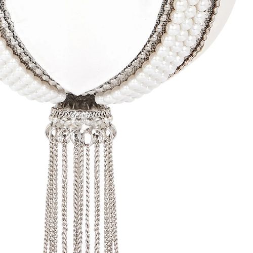 Babi Pearl Bracelet -Bridal -Classic -Silver & Off-White