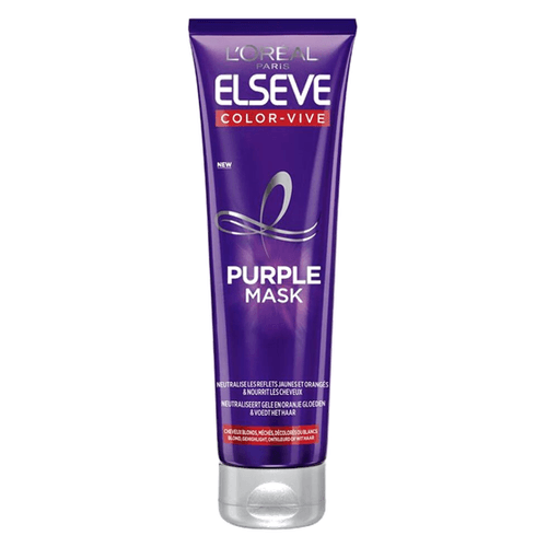 Elsève - Color Vive masque violet déjaunissant pour cheveux méchés,blonds ou décolorés 