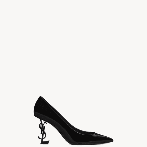 Opyum escarpins en cuir verni