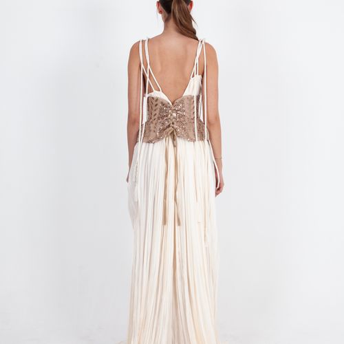 Pleated Sun Dress