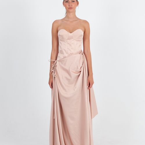 Aura Draped Dress 