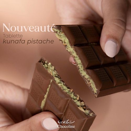 Tablettes kunafah pistachio