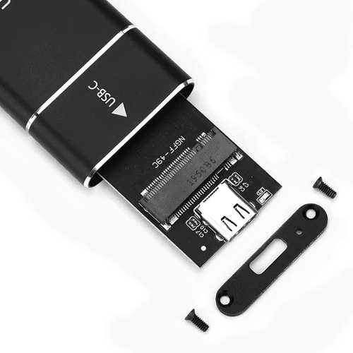 Boitier SSD USB 3.1 vers M.2 NGFF – Enclosure Portable Type-C pour SSD B Key / NGFF SATA