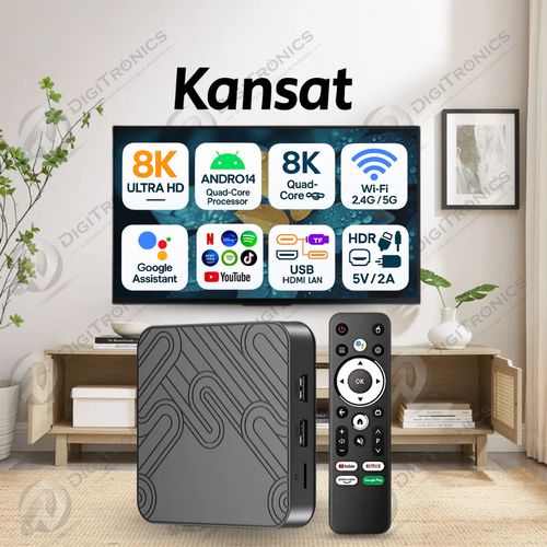 Tv Box Z8 Pro Android Tv 8K Ultra HD, Android 14, WiFi 5G, Google Assistant