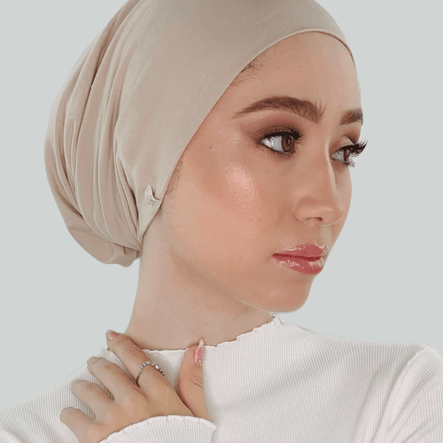 Bonnet en jersey organique - Fresh linen