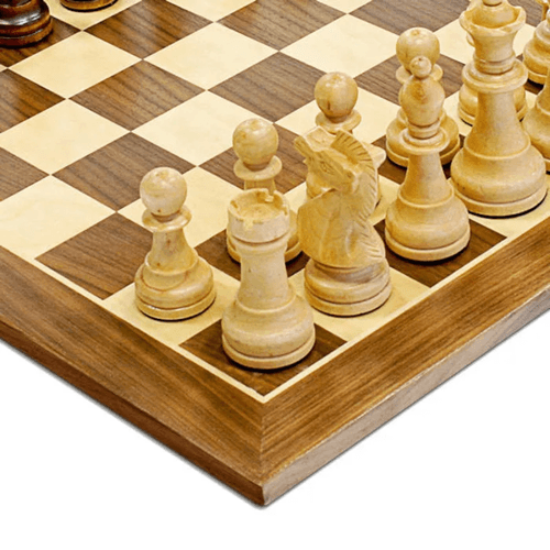 Jeu D'échecs en Bois Staunton Petit Taille