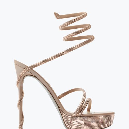 MARGOT CRYSTAL  PLATFORM SANDAL