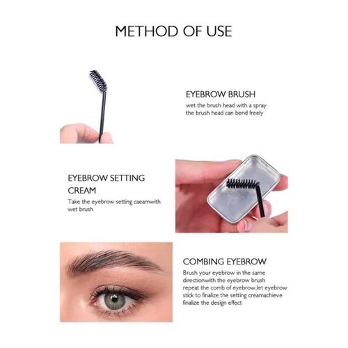Fixateur de Sourcils à l’aloe verra. 