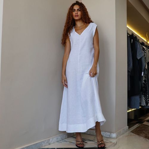 ROBE EN LIN