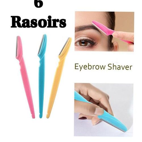 6 Rasoirs Multi usage inoxydable.