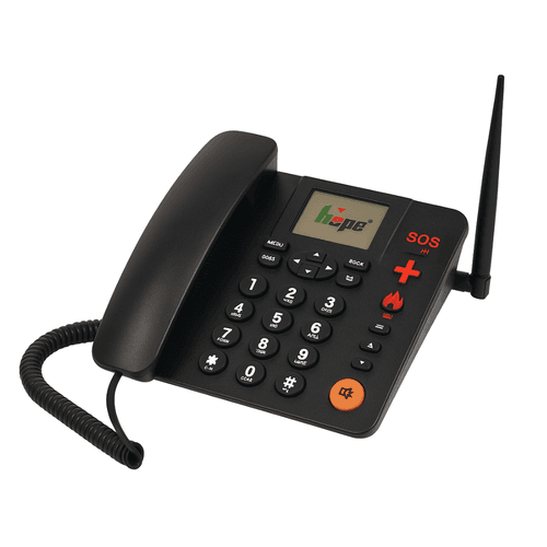 Téléphone Fixe GSM Hope LF9002 – Avec Antenne et Bouton SOS