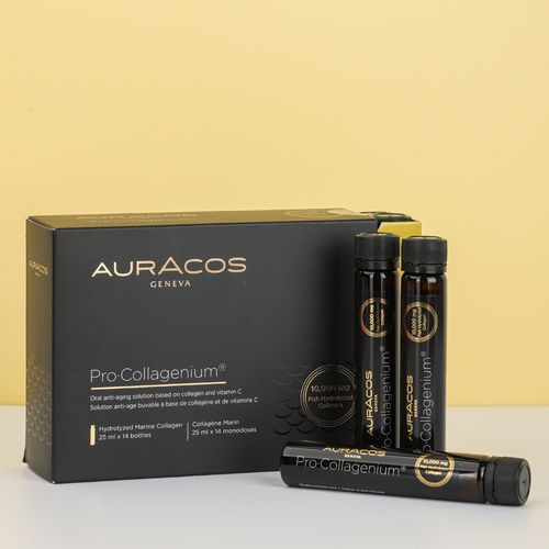AURACOS Pro-Collagenium 14 Flacons Collagène marin buvable anti-âge