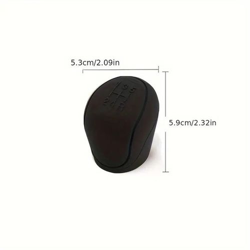 Housse de Pommeau de Vitesse en Silicone Souple – Universelle & Antidérapante