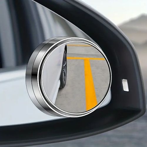 Lot de 2 Miroirs d’Angle Mort – Ronds HD, Réglables à 360°