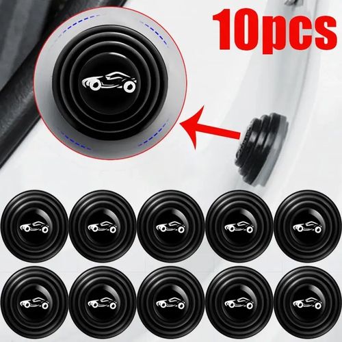 Lot de 10 joints silicone anti-choc pour portières auto – Protège et isole