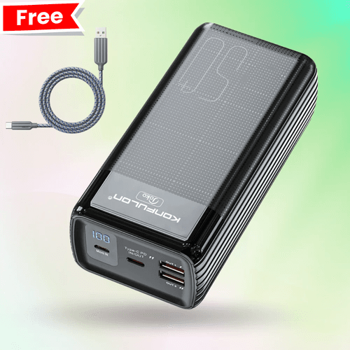 Pack A24Q Power Bank 50000 mAh + Cable USB vers USB-C